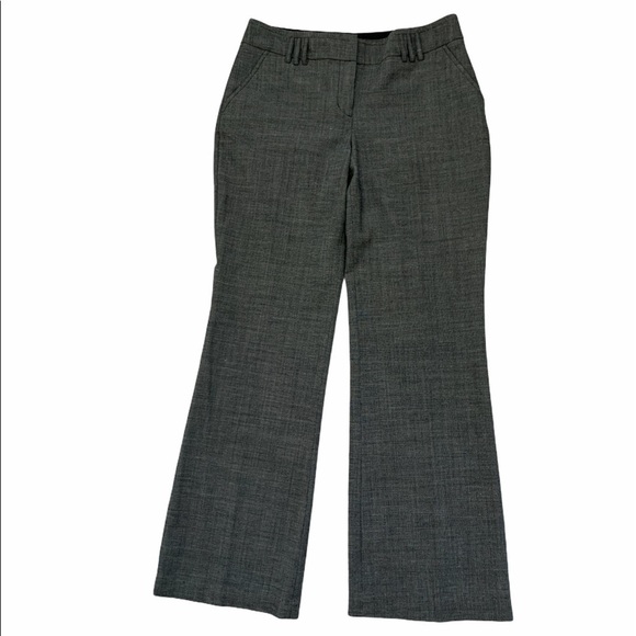 Express design studio grey charcoal check pattern size 8 stovepipe career - Picture 9 of 16